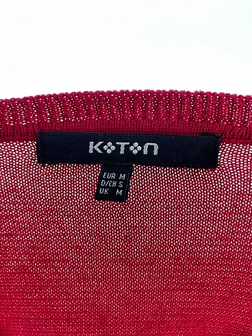 m Beden kırmızı Renk Koton Kazak / Triko %70 İndirimli.