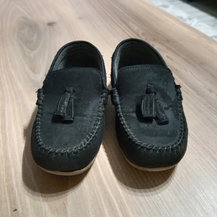 Erkek Çocuk Siyah Süet Loafer - Görsel 2
