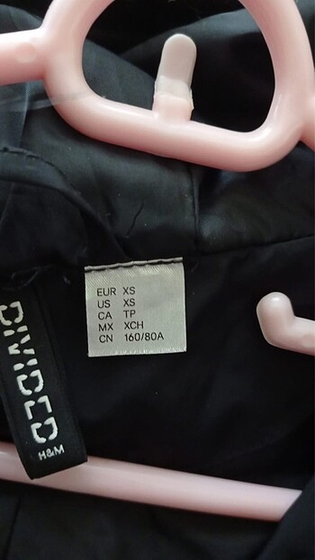 xs Beden H&M mont