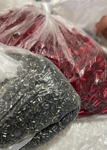 Renkli Boncuk ve Payet Seti - Görsel 10