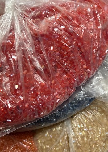 Renkli Boncuk ve Payet Seti - Görsel 11