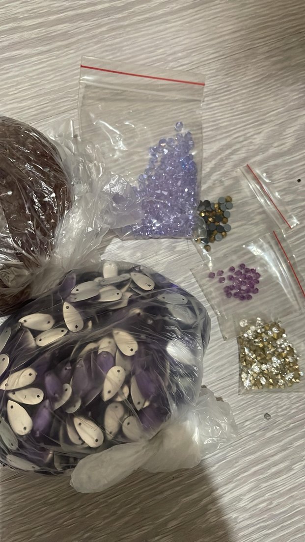 Renkli Boncuk ve Payet Seti - Görsel 3