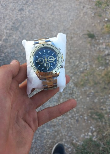 Rolex Altın Renk Parlak Erkek Klasik Saat