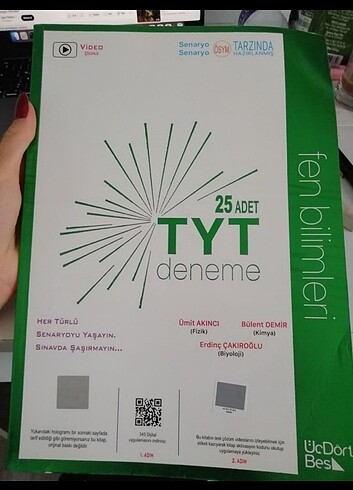 345 25li Tyt fen denemesi 