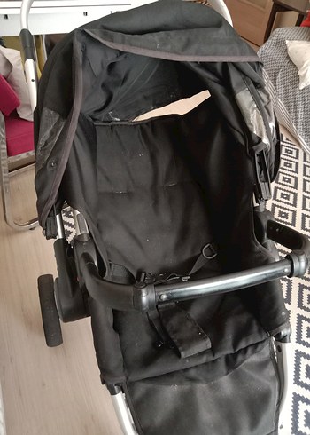 15-36 kg Beden Siyah Gri Bebek Arabası