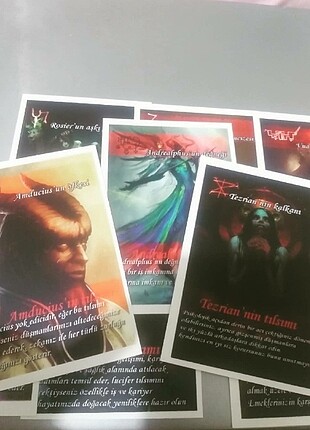 Dwmon tilsimli tarot 