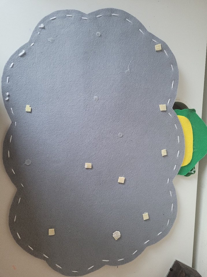 Can ismine özel keçe tasarım - Görsel 2