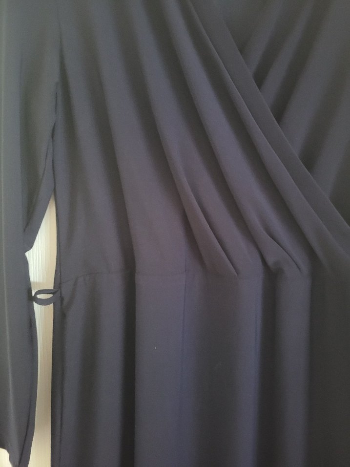 Cotton bar L beden kalem elbise - Görsel 4