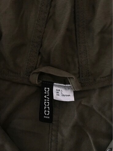 l Beden haki Renk H&M Kapüşonlu Ceket
