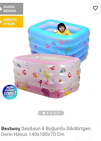 Bestway şişme bebek & çocuk havuzu - Görsel 5