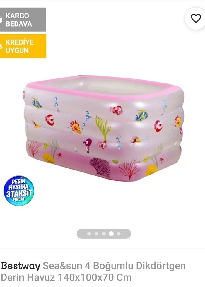 Bestway şişme bebek & çocuk havuzu - Görsel 4