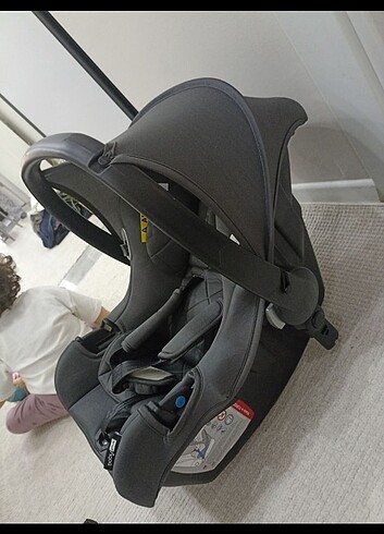 0 - 13 kg Beden gri Renk Baby plus travel sistem Bebek Arabası (puset dahildir )