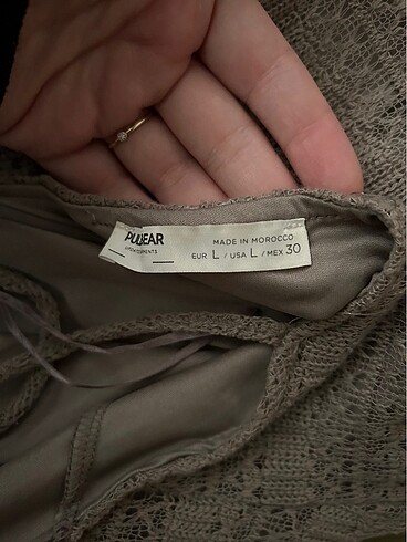 l Beden pull bear elbise