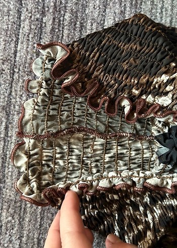 Straplez leopar elbise - Görsel 3