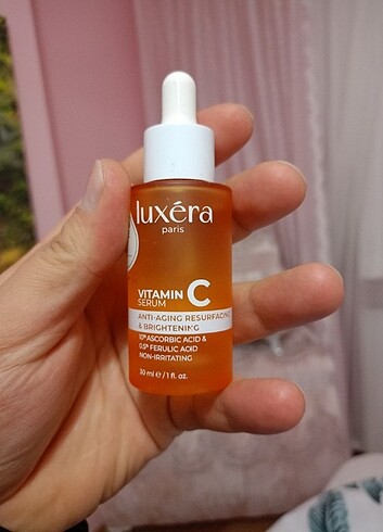 Lüxera c vitaminli yüz bakım yağı