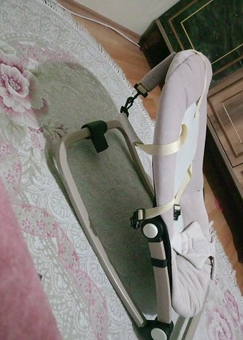 Bej Pastel Bebek Oto Koltuğu bebek puseti mama sadelyesi - Görsel 2