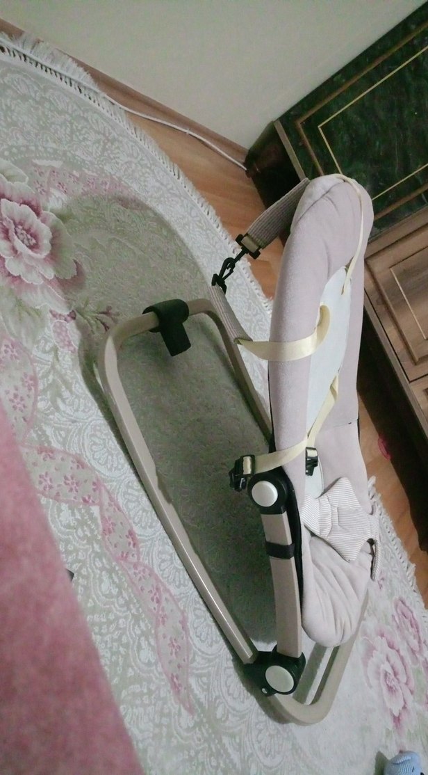 Bej Pastel Bebek Oto Koltuğu bebek puseti mama sadelyesi - Görsel 2