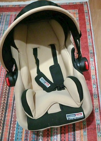 Tommybaby Sarı Bebek Oto Koltuğu bebek puseti bebek mama oturagı - Görsel 7