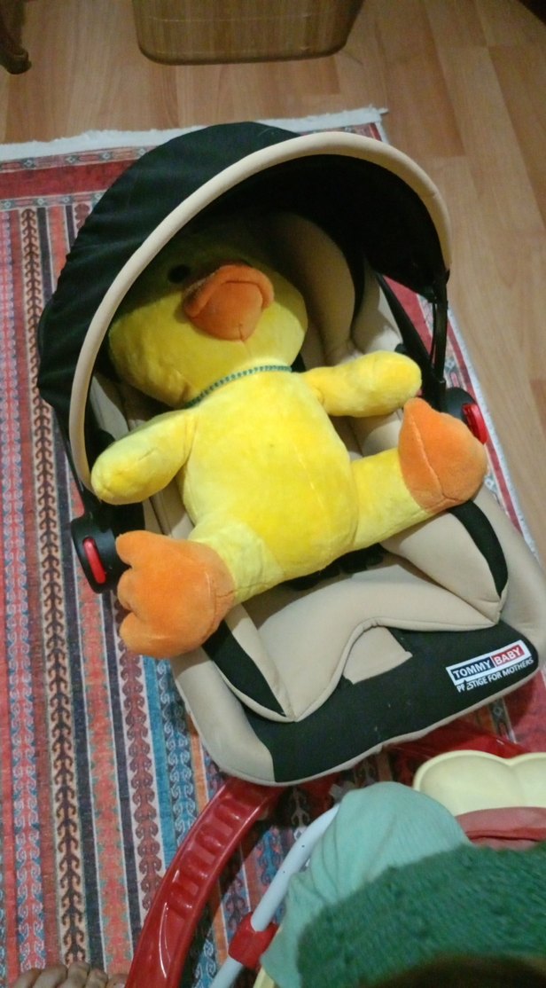 Tommybaby Sarı Bebek Oto Koltuğu bebek puseti bebek mama oturagı - Görsel 4