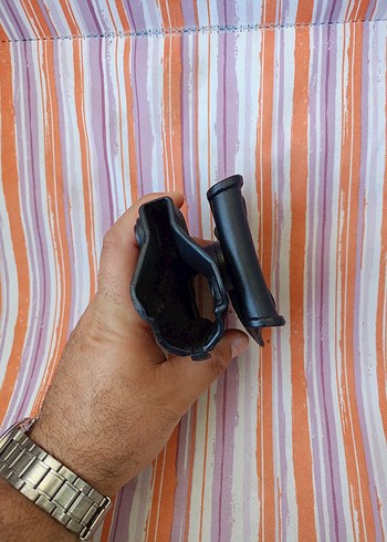 Siyah Oyuncak Tabanca Kılıfı - Görsel 10