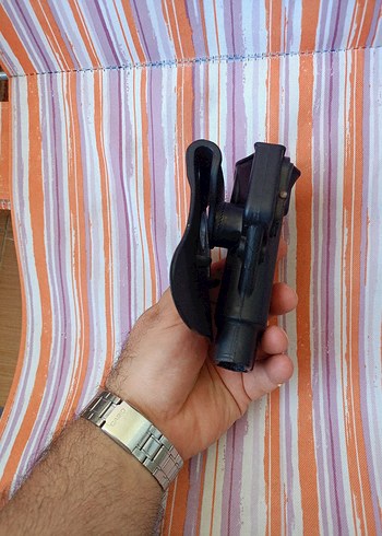 Siyah Oyuncak Tabanca Kılıfı - Görsel 9