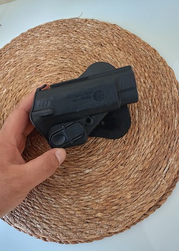 Siyah Oyuncak Tabanca Kılıfı - Görsel 5