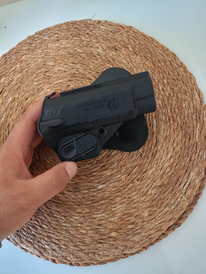 Siyah Oyuncak Tabanca Kılıfı - Görsel 5