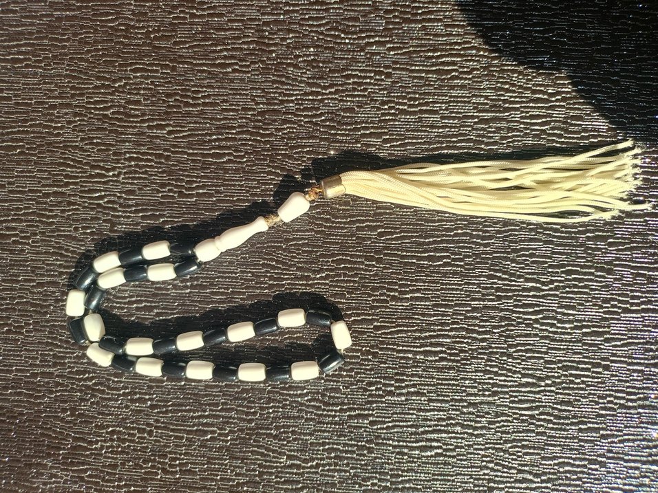 Bohem Gri Erkek Tesbih beşiktaşlı - Görsel 4