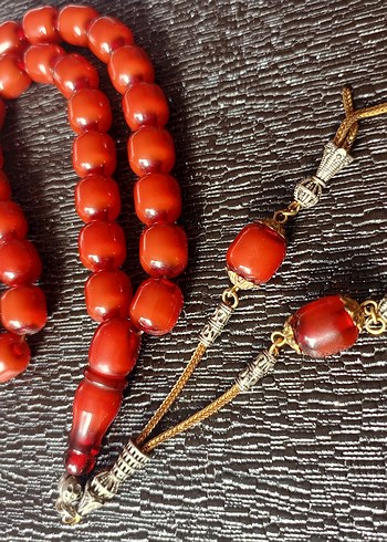 Kırmızı Erkek Tesbih Boncukları - Görsel 3