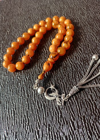 Parlak Turuncu Bohem Erkek Tesbih - Görsel 7