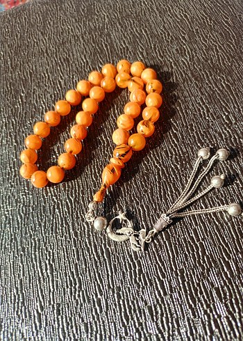 Parlak Turuncu Bohem Erkek Tesbih - Görsel 8