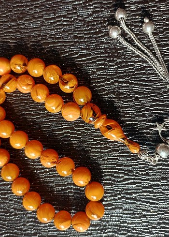 Parlak Turuncu Bohem Erkek Tesbih - Görsel 6