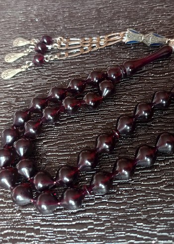Bordo Vintage Erkek Tesbih - Görsel 9
