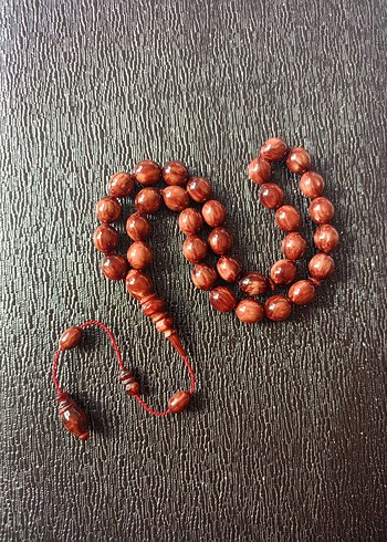 Kahverengi Minimalist Erkek Tespih - Görsel 3