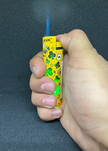 Beden Renk Sarı Renkli KKK 177 Şans Temalı Çakmak