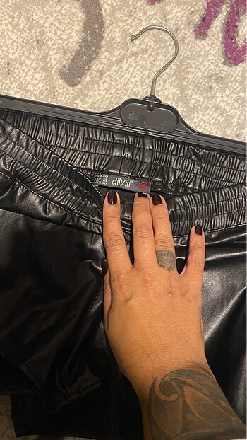 Deri mini şort - Görsel 5