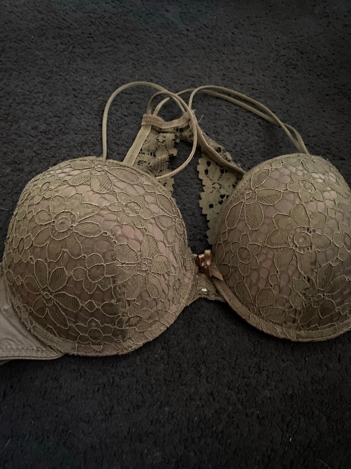 Haki Dantelli Bohem Sütyen - Görsel 2