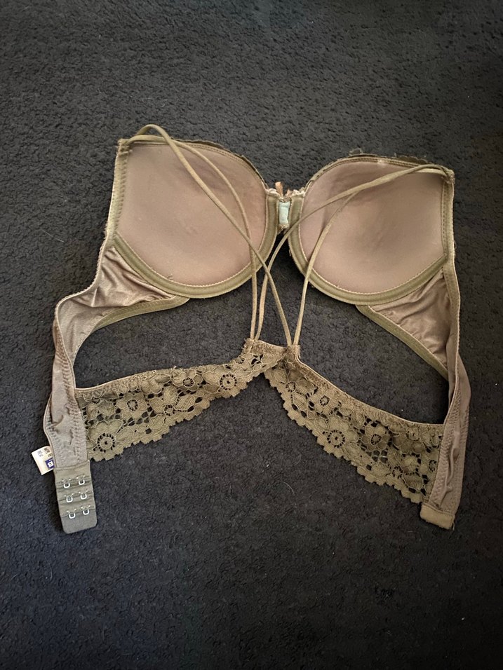 Haki Dantelli Bohem Sütyen - Görsel 3