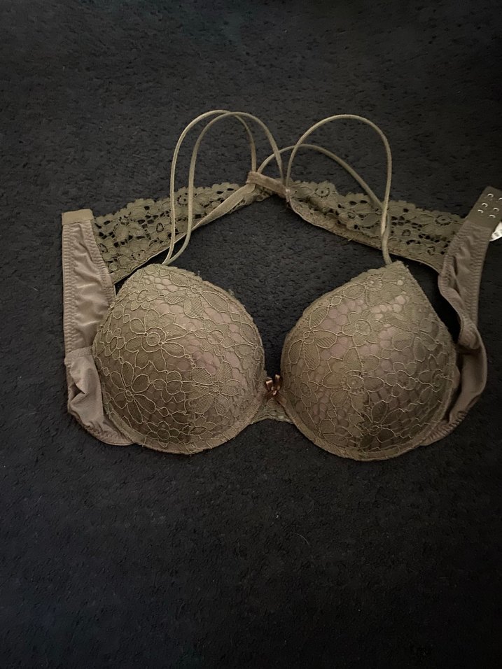 Haki Dantelli Bohem Sütyen - Görsel 4