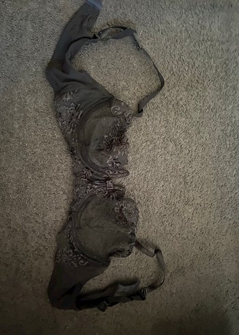 Gotik Siyah Midi Sütyen - Görsel 2