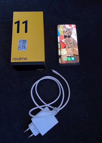 Sarı Realme 11 Android Telefon - Görsel 5