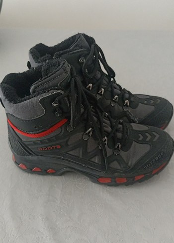 Gri Bağcıklı çocuk Outdoor Bot - Görsel 2