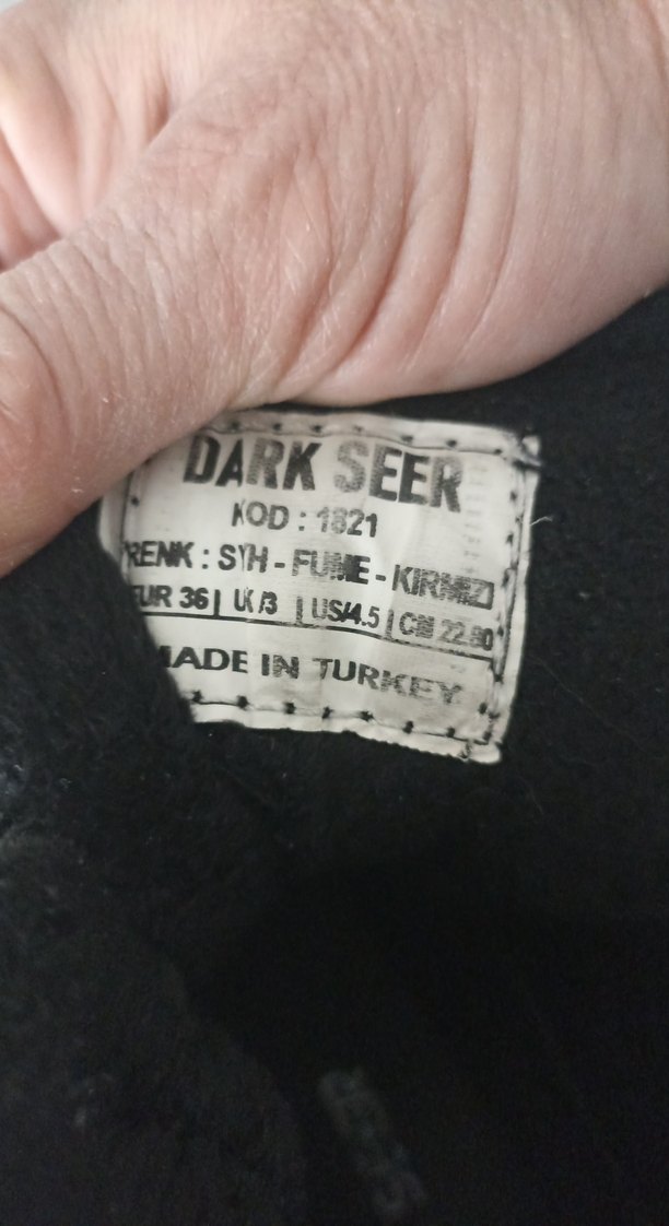 Gri Bağcıklı çocuk Outdoor Bot - Görsel 4