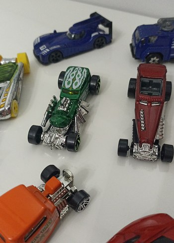 Renkli Mini Oyuncak Araba Seti - Görsel 4