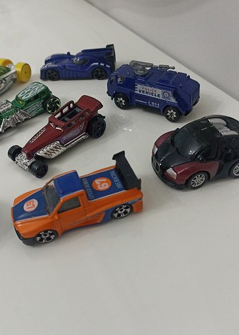 Renkli Mini Oyuncak Araba Seti - Görsel 3