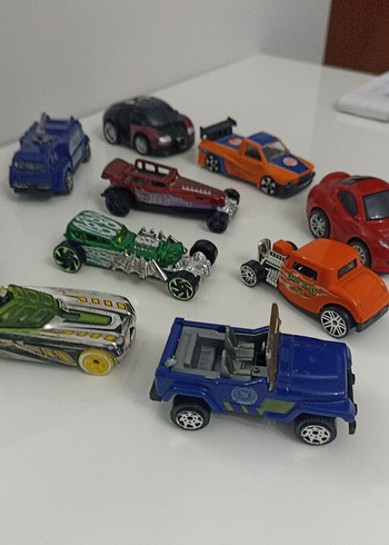 Renkli Mini Oyuncak Araba Seti - Görsel 5