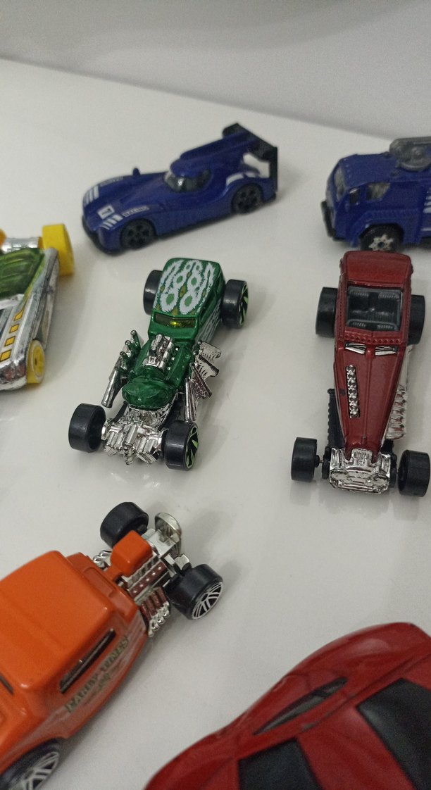 Renkli Mini Oyuncak Araba Seti - Görsel 4