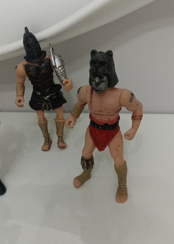 plastik gladyatör figürleri - Görsel 2