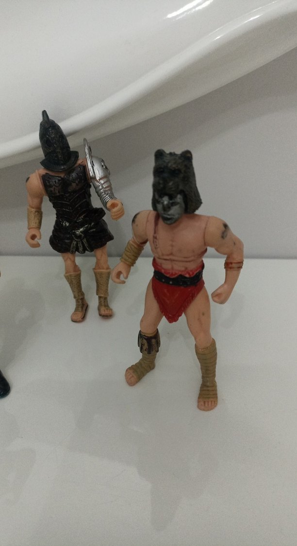 plastik gladyatör figürleri - Görsel 2