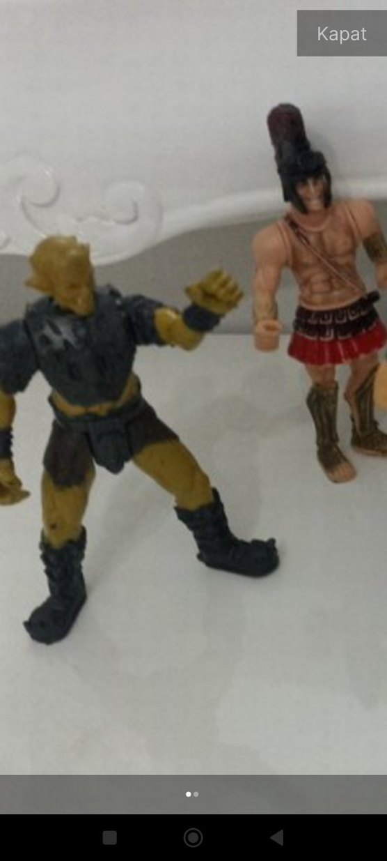 plastik gladyatör figürleri - Görsel 3